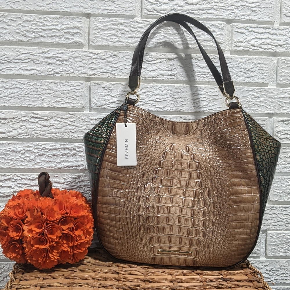 NWT Brahmin Marianna Riviera Kingfisher